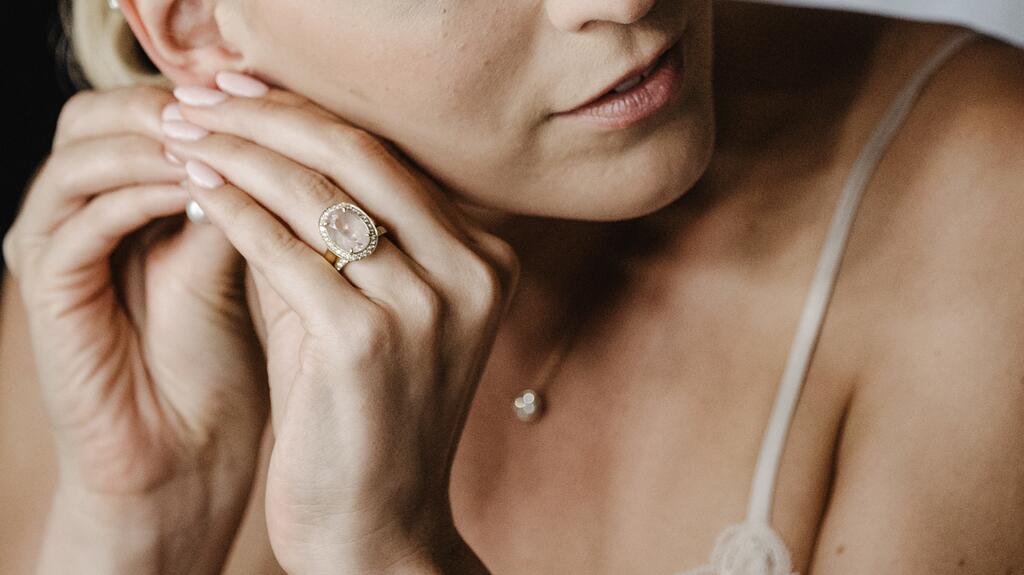 Fraser’s morganite engagement ring Madeline Fraser engagement ring